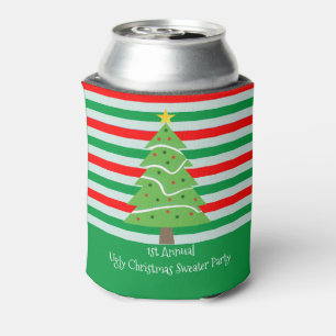 Rafraîchisseur Pour Canette Cadeau laid de partie de chandail de Noël