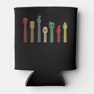 Rafraîchisseur Pour Canette Cadeau Onglet de guitare pour Guitariste Retro Vin