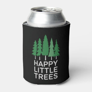 Rafraîchisseur Pour Canette Cadeaux de camping d'arbres peu drôles heureux