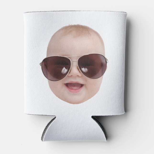 Rafraîchisseur Pour Canette cadeaux de photo drôles de faveurs d'anniversaire  (Devant)