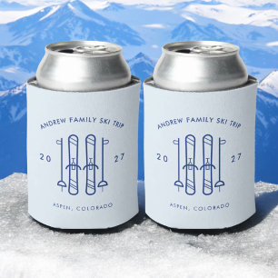 Rafraîchisseur Pour Canette Cadeaux de voyage Après Ski, cadeaux de week-end d