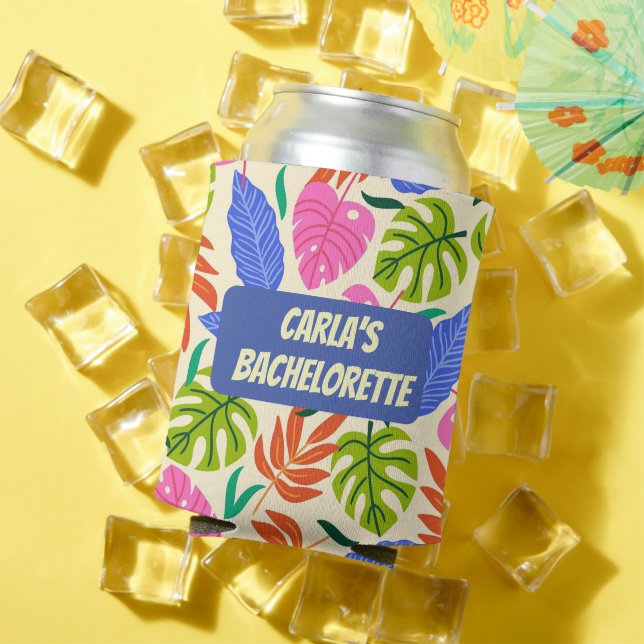 Rafraîchisseur Pour Canette Cadeaux d'enterrement de vie de jeune fille coozie (Été in situ)