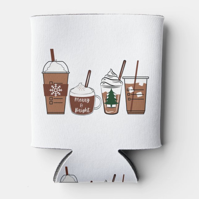 Rafraîchisseur Pour Canette Café de Noël (Devant)