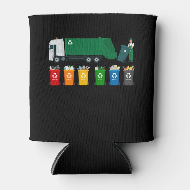 Rafraîchisseur Pour Canette Camion de recyclage (Devant)