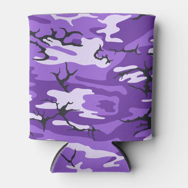 Rafraîchisseur Pour Canette Camo violet (Devant)