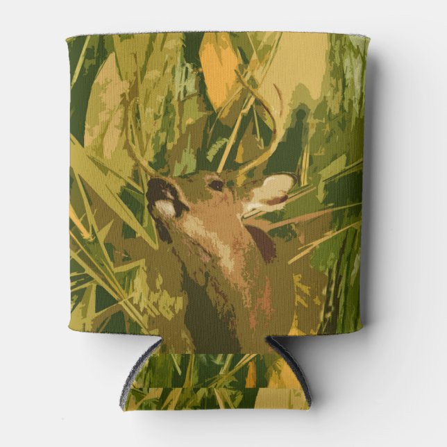 Rafraîchisseur Pour Canette Camouflage Can Cooler Deer Camo (Devant)