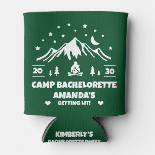 Rafraîchisseur Pour Canette Camp Bachelorette Demoiselle d'honneur verte