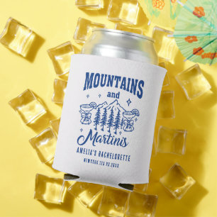 Rafraîchisseur Pour Canette Camp de montagne dessiné à la main Martinis Bach v