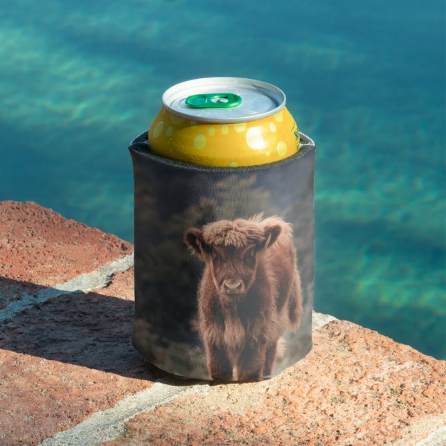 Rafraîchisseur Pour Canette Campagne d'herbe d'automne de la vache de haute-te (Piscine in situ)