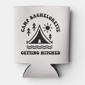 Rafraîchisseur Pour Canette Camping Bachelorette Bridesmaid Can Cooler