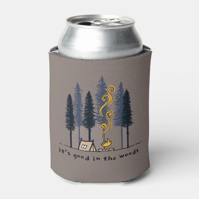 Rafraîchisseur Pour Canette Camping Cartoon (Can devant)