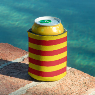 Rafraîchisseur Pour Canette Can Cooler avec le drapeau de la Catalogne, Espagn