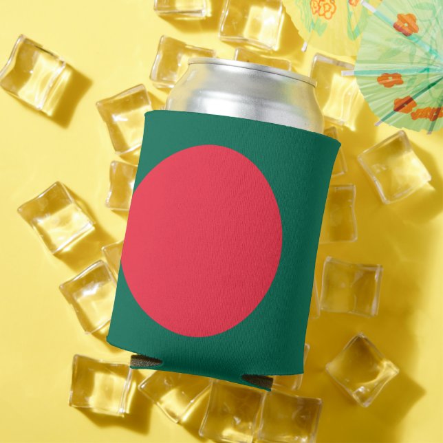 Rafraîchisseur Pour Canette Can Cooler avec le drapeau du Bangladesh (Été in situ)