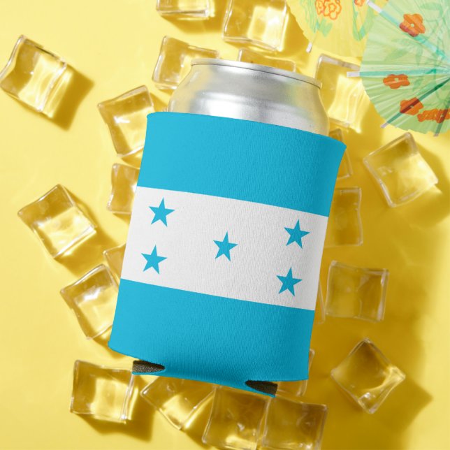 Rafraîchisseur Pour Canette Can Cooler avec le drapeau du Honduras (Été in situ)