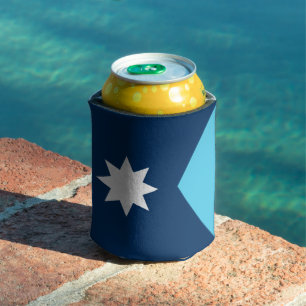 Rafraîchisseur Pour Canette Can Cooler avec le drapeau du Minnesota, USA