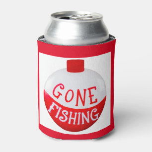 RAFRAÎCHISSEUR  POUR CANETTE "CAN COOLER" PERSONNALISÉ ***PÊCHE GONE***