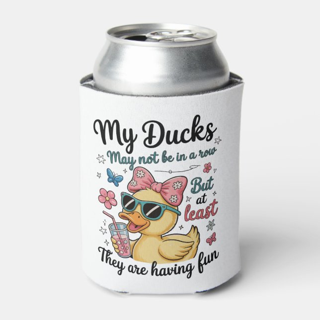 Rafraîchisseur Pour Canette Canards Pas Aligne Drôle Mignon Tendance Sarcastiq (Can devant)
