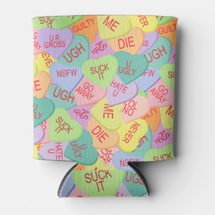 Rafraîchisseur Pour Canette Candy Hearts Motif - SFW