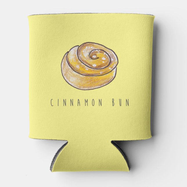Rafraîchisseur Pour Canette Cannelle Buns Cinnamon Rolls Café Fika (Devant)