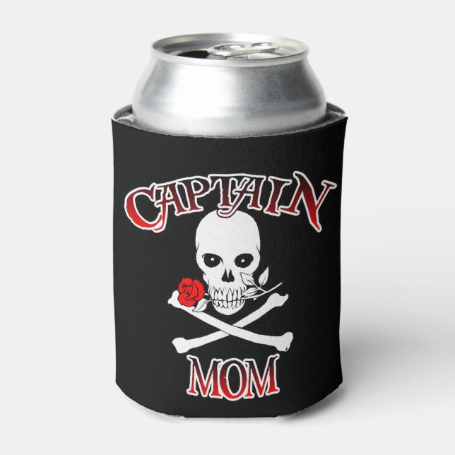 Rafraîchisseur Pour Canette Capitaine Maman Can Cooler (Can devant)