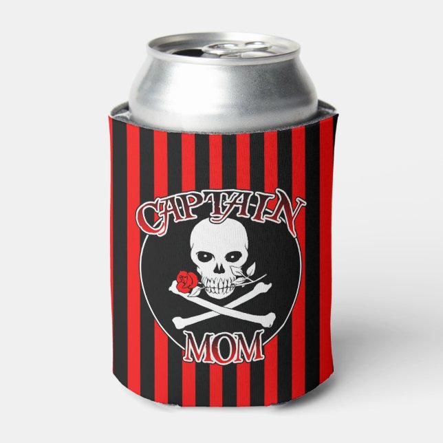 Rafraîchisseur Pour Canette Capitaine Maman Can Cooler (Can devant)