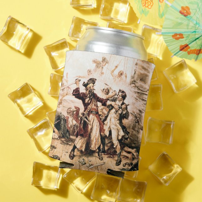 Rafraîchisseur Pour Canette Capturez, pirate Barbe Noire, La Revanche de la Re (Été in situ)