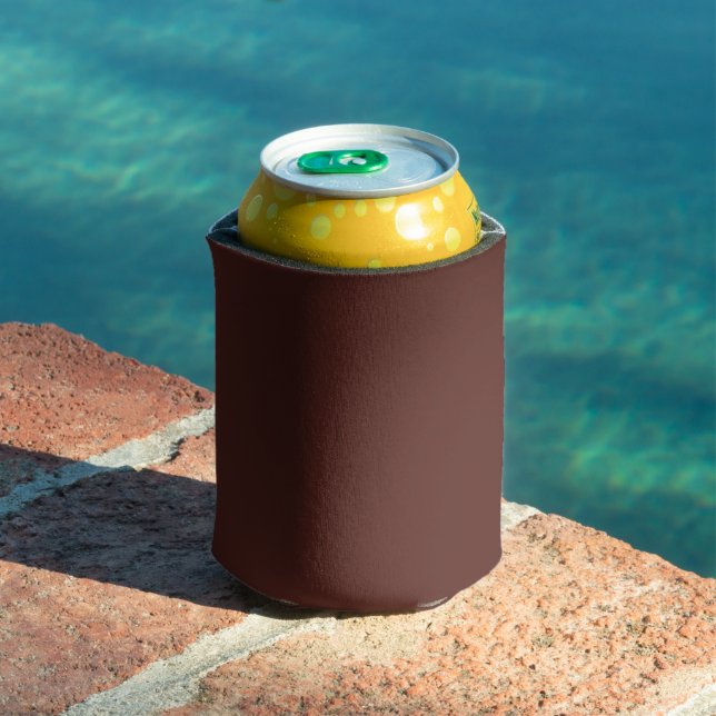 Rafraîchisseur Pour Canette Caput mortuum (couleur unie)  (Piscine in situ)