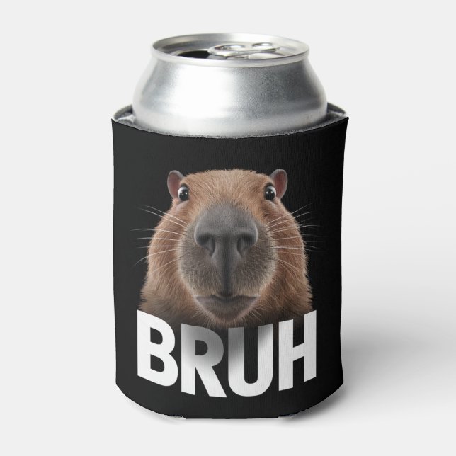 Rafraîchisseur Pour Canette Capybara Drôle Bruh  (Can devant)
