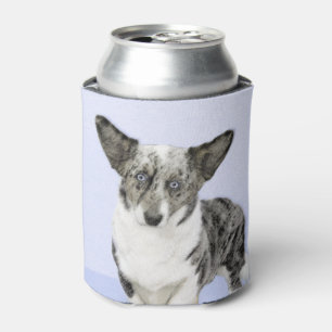 Rafraîchisseur Pour Canette Cardigan Welsh Corgi Peinture - Art Chien original