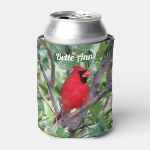 Rafraîchisseur Pour Canette Cardinal personnalisé - Jardin Bird Can Cooler