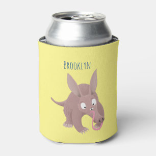 Rafraîchisseur Pour Canette Caricature amusante de Aardvark