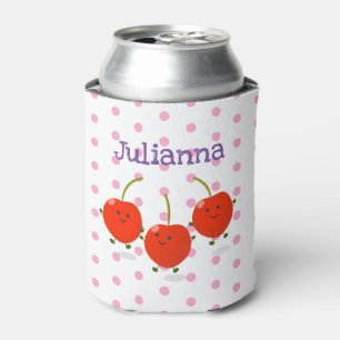 Rafraîchisseur Pour Canette Caricature de cerises jolies