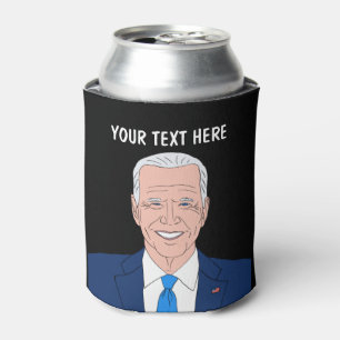 Rafraîchisseur Pour Canette Caricature de Joe Biden portrait personnalisé