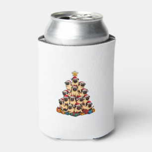 Rafraîchisseur Pour Canette Carlins de Noël Carlin chien