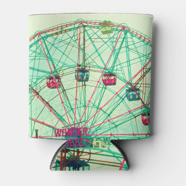 Rafraîchisseur Pour Canette Carnaval d'été de Retro Pop (Devant)