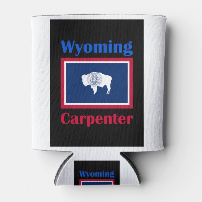 Rafraîchisseur Pour Canette Carpenter Wyoming (Devant)