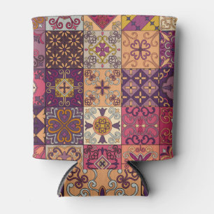 Rafraîchisseur Pour Canette Carrelage portugais : motif de style talavera.