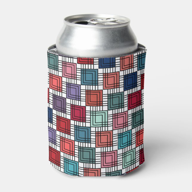 Rafraîchisseur Pour Canette Carrés Art déco (Can devant)