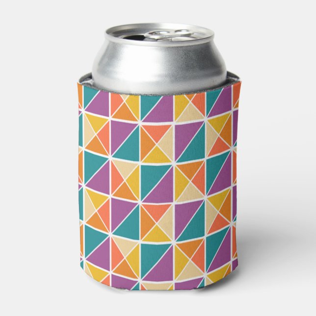 Rafraîchisseur Pour Canette Carrés en triangles (Can devant)