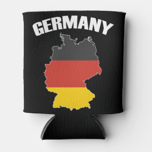 Rafraîchisseur Pour Canette Carte Allemagne - Drapeau allemand - Deutschland T