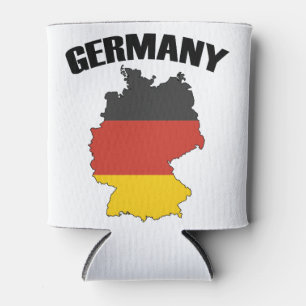 Rafraîchisseur Pour Canette Carte Allemagne - Drapeau allemand - Deutschland T