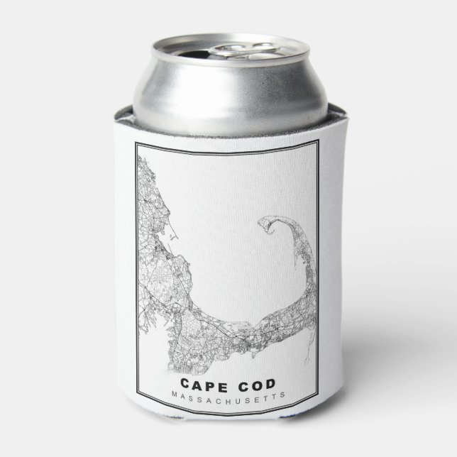 Rafraîchisseur Pour Canette Carte de Cape Cod (Can devant)