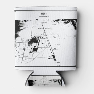 Rafraîchisseur Pour Canette Carte de la zone 51
