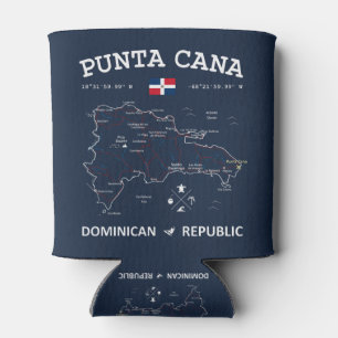 Rafraîchisseur Pour Canette Carte de Punta Cana