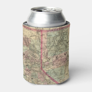 Rafraîchisseur Pour Canette Carte topographique de chemin de fer et de comté,