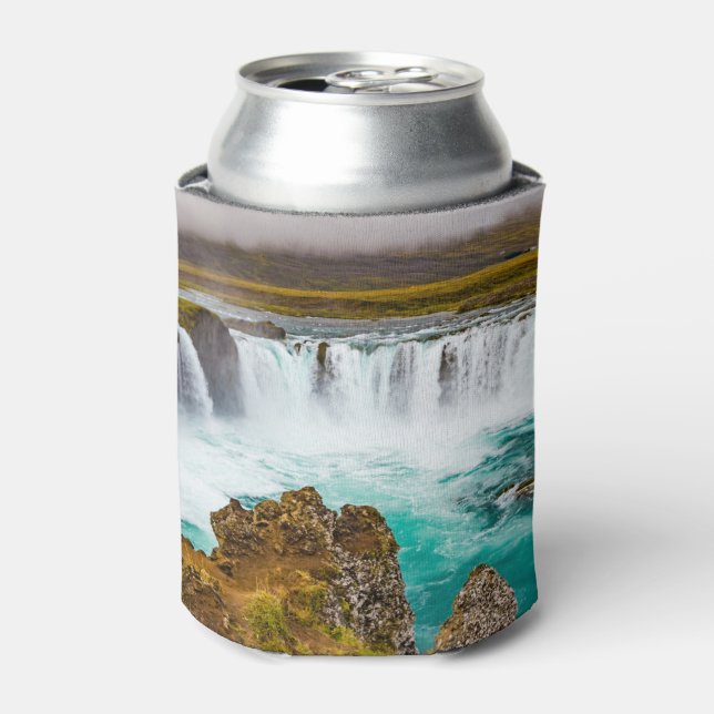 Rafraîchisseur Pour Canette Cascade de Godafoss, Islande (Can devant)