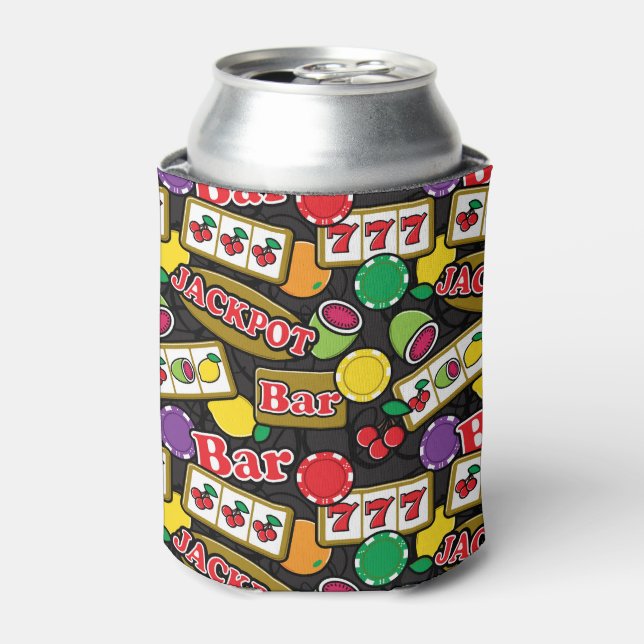 Rafraîchisseur Pour Canette Casino Penny Slots Croupier Poker Joueur (Can devant)