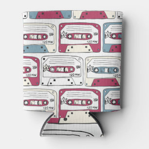 Rafraîchisseur Pour Canette Cassettes de musique rétro : Arrière - plan de roc