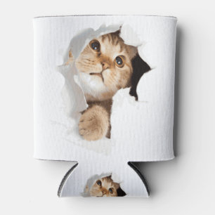 Rafraîchisseur Pour Canette Cat de Kiekeboo