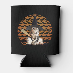 Rafraîchisseur Pour Canette Cat Halloween